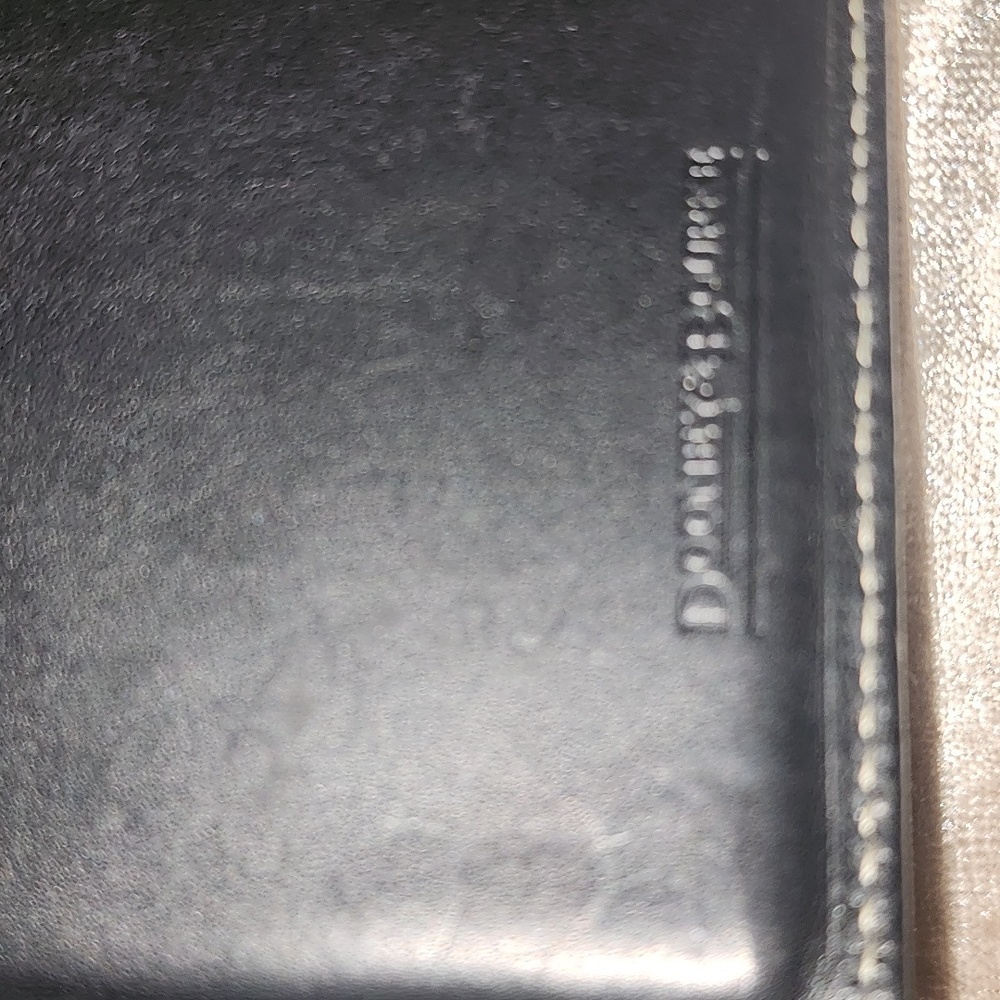 AUTHENTIC Dooney & Bourke trifold wallet-lock closure - Picture 2 of 6